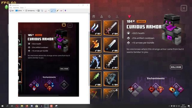 Fake video debunked! - "Curious Armour in minecraft dungeons - proof" смотреть онлайн