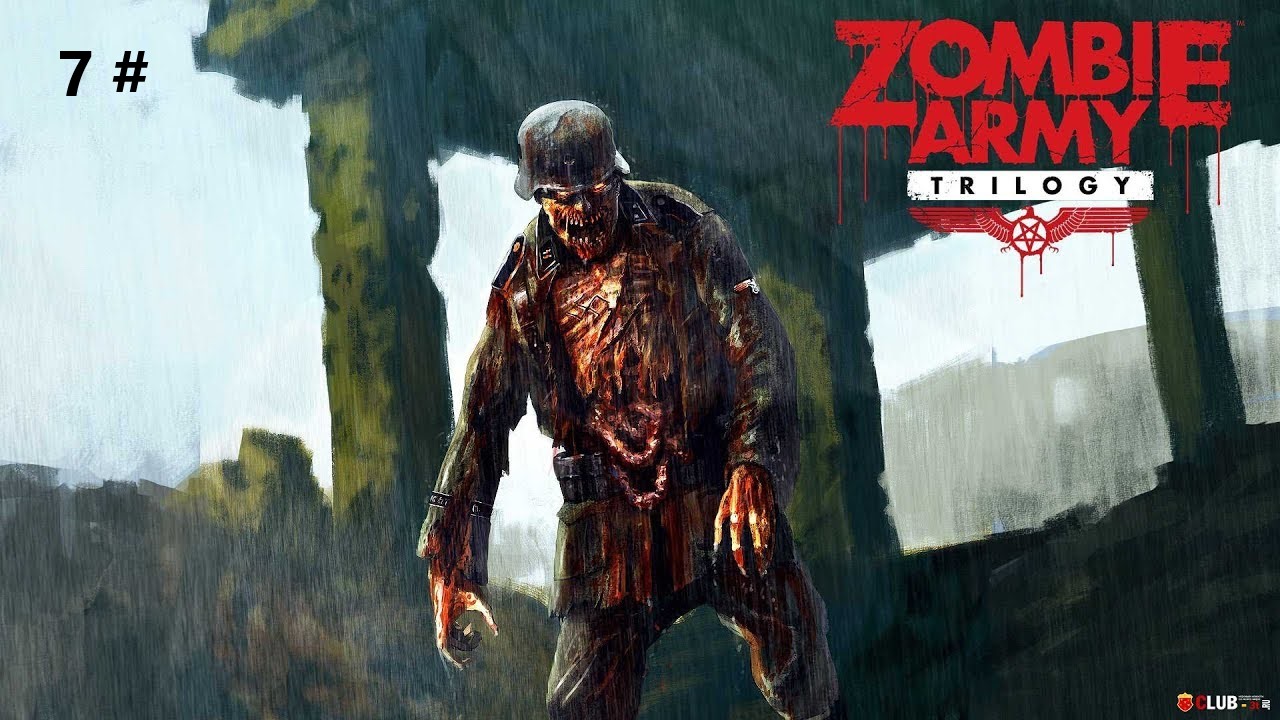 Прохождение Zombie Army Trilogy 7 # (Книга душ и орда на площади)