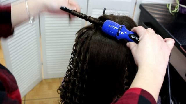 Как накрутить афрокудри. Мелкие кудряшки.Irresistible Me Sapphire 8 in 1 Curling Iron