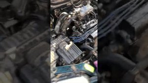 Как обойти датчик коленвала при замене мотора Honda CR-V RD1 левый руль #hondacrv #crv