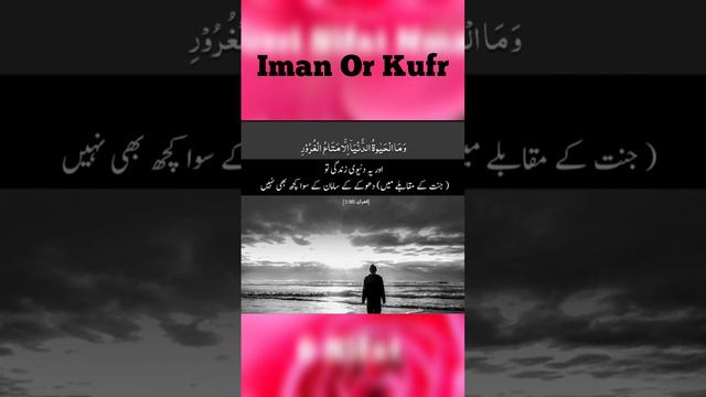 Kufr Or Islam/Kufr  کفر اور اسلام Islamic unique Thoughts #trending #love #viral #qouetes #islamiq