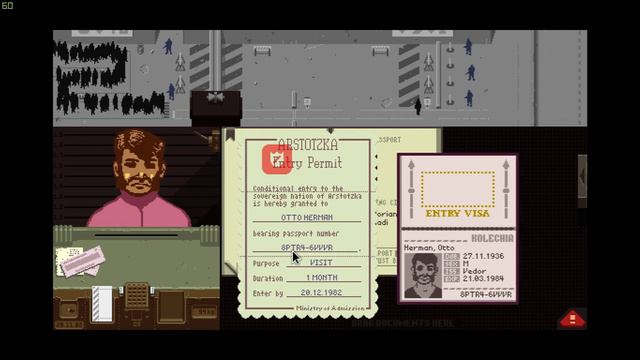 PAPERS PLEASE смотреть онлайн