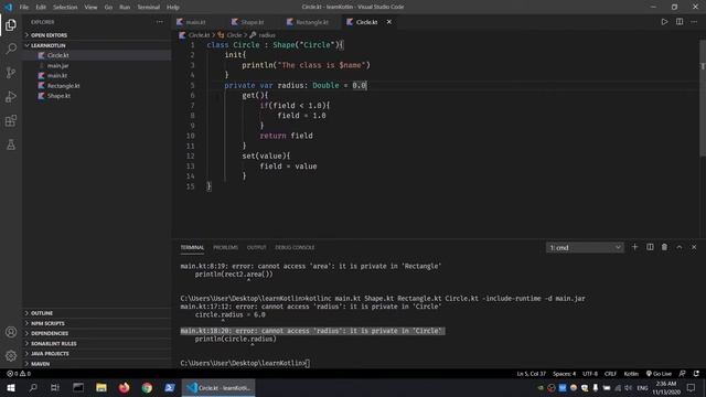 13.Public, Private, Protected, & Internal - የKotlin Programming ትምርት ለAndroid смотреть онлайн