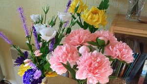 💃Цветы созданные моими руками.