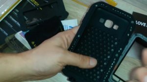 бронебойный чехол для Samsung galaxy A3 Love Mei