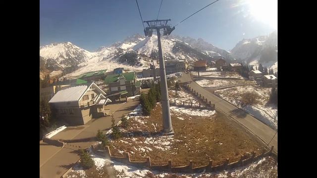 Чимбулак Казахстан Алматы октябрь 2014/ Shymbulak Kazahstan Almaty october 2014 смотреть онлайн