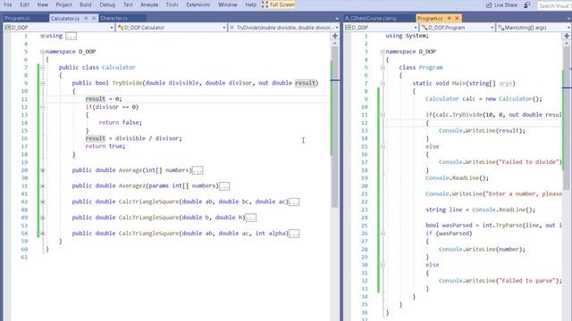 Объектно-ориентированное программирование - ООП в C# / C# уроки для начинающих / Язык си шарп