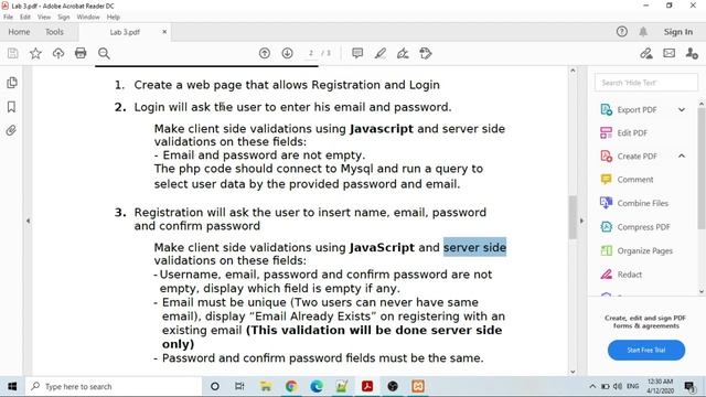 CC471 Database Systems - lab 3 смотреть онлайн