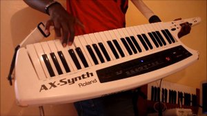 Hotel california- Lead guitar solo on Roland Ax Synth