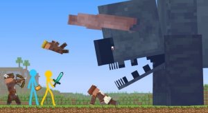 [ПЕРЕЗАЛИВ] Titan Ravager - Animation vs. Minecraft Shorts Ep 23.