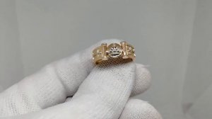 Золотое мужское кольцо с короной 6 грамм