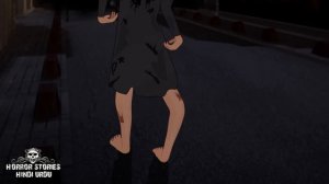 Walking Alone from School Animated Horror Story - Horror Stories Hindi Urdu
