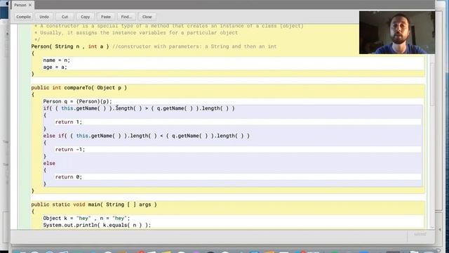 Java Programming: Lesson 37 - OOP Review, Printing in a Non-Void Method, and instanceof смотреть онлайн