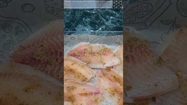 #оченьвкусная рыбка в духовке #как приготовить тилапию #готовимдома #домашняякухня #вкусныйужин