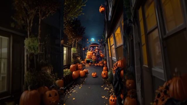 HALLOWEEN TRUCKS #halloweenpumpkin #halloweencartoons #halloweenvideo