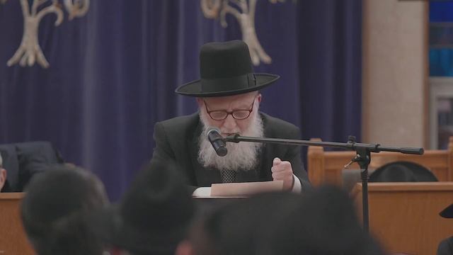 Remarks from Rabbi Dovid Zucker - Hachtara for Rosh HaYeshiva Rabbi Moshe Revah смотреть онлайн