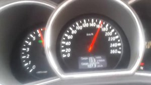 Разгон Мурано Z51 со 120 до 200 км/ч