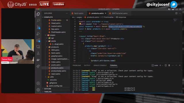 Tamas Piros - Ship Less JavaScript with Astro смотреть онлайн