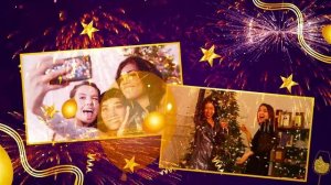 Новогоднее карпоративное слайд-шоу New Year Party Gold Slideshow Videohive _DIZAYNPROJECT