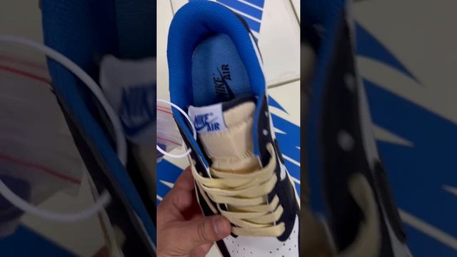 кроссовки Nike air Jordan 1 Low Fragment x Travis Scott смотреть онлайн