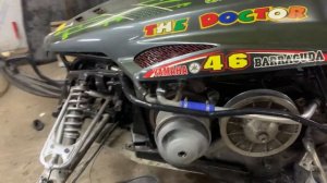 Самодельный снегоход с двигателем 1kr-fe панель приборов