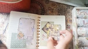 Relaxing scrapbooking journal| Journaling| Scrapbooking|@Arty_Crafts