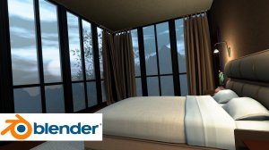 Спальня в горах - готовая локация скачать | Bedroom in the mountains - ready location (download)