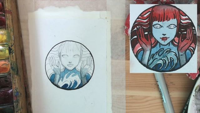 ♋️✨ЗНАК ЗОДИАКА РАК♋️ ✨Рисуем знак зодиака Рак✨ смотреть онлайн