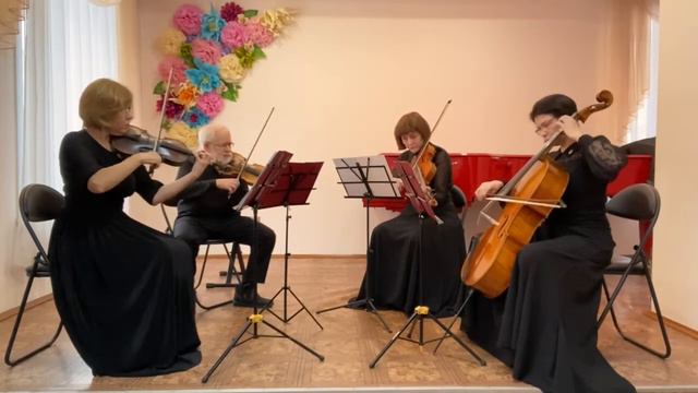 «ALLEGRO», струнный квартет, В. Моцарт «Дивертисмент 1 часть До мажор», 26.12.2021 смотреть онлайн