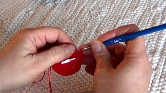 КОШКА СЕРДЦЕ ВАЛЕНТИНКА АМИГУРУМИ Часть II | Объёмное сердечко крючком