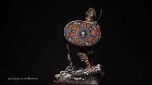 Миниатюры 75мм, роспись фигур Александр Бодриков.