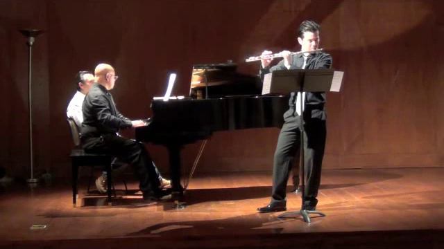 W. A. Mozart - Sonata en Do mayor K-14 para flauta y piano смотреть онлайн