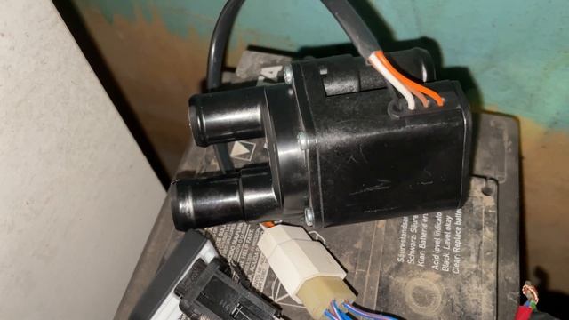 Электрокран отопителя от Газели на Калину/Гранту краник печки и принудительное включение вентилятор