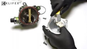 Ремонт вакуумного насоса Volvo 31375107, 31258031  Установка ремкомплекта