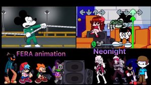 FNF-Playtime but Every Amount character sings it animation and original :)