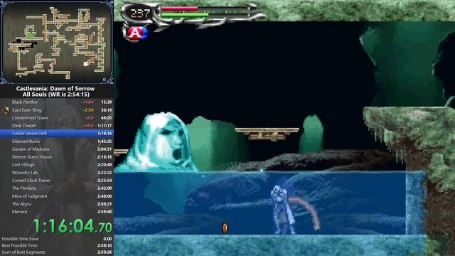 [World Record] Castlevania: Dawn of Sorrow - All Souls in 2:28:35 смотреть онлайн