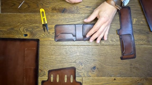 МУЖСКОЕ ПОРТМОНЕ ИЗ КОЖИ/DIY/ КОШЕЛЁК СВОИМИ РУКАМИ/КОЖАНОЕ ПОРТМОНЕ