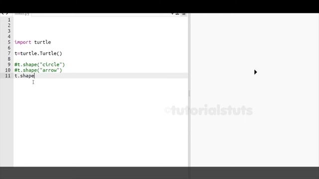 How to change Python Turtle Shapes | Python Turtle for Beginners