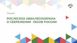 Рослесхоз Авиалесоохрана О сбережении лесов России