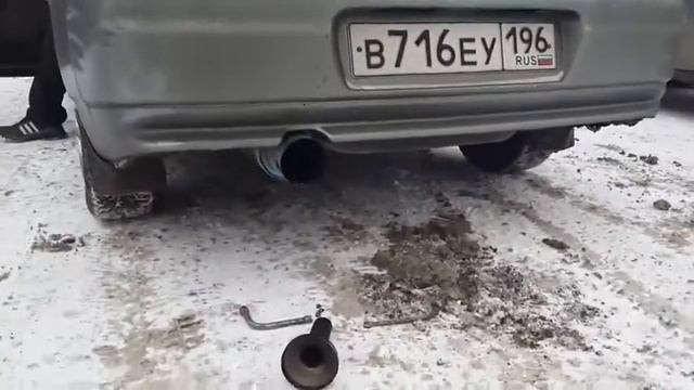 выхлоп субару на ваз 2112 смотреть онлайн