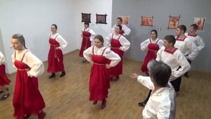 Народный танец. Кадриль. ( Folk dance. Quadrille.)