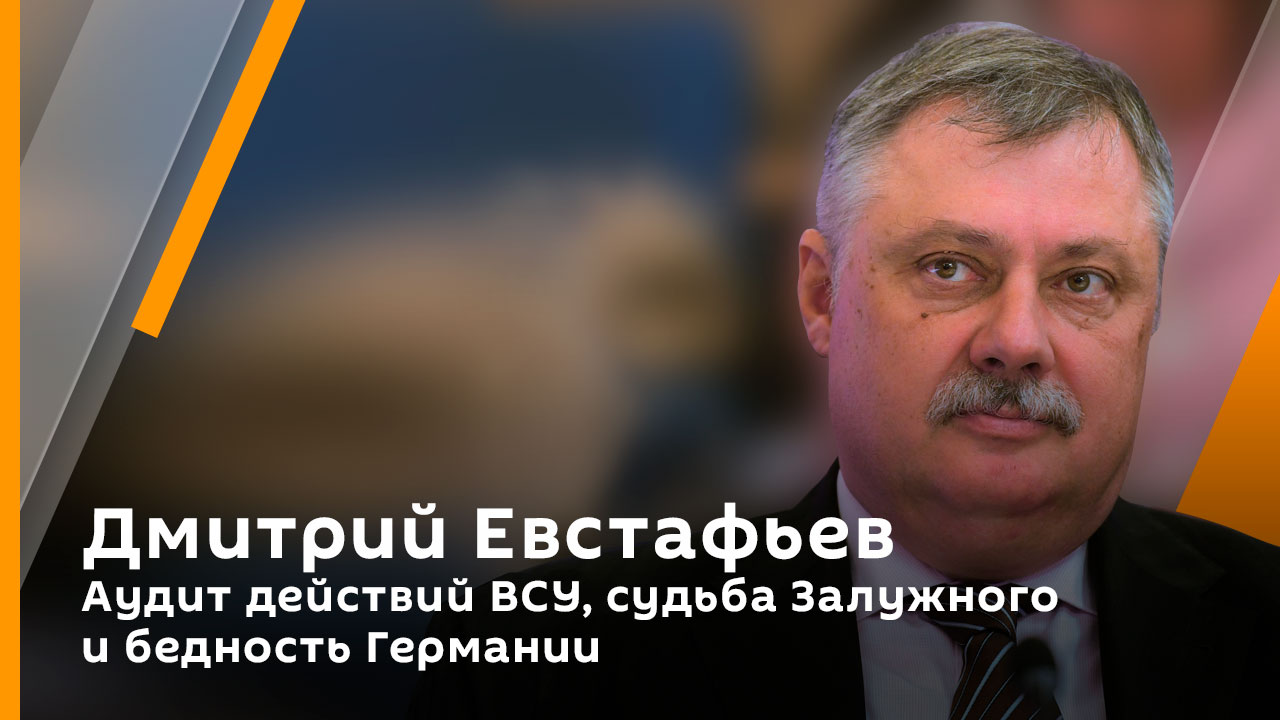 Дмитрий Евстафьев. Аудит действий ВСУ, судьба Залужного и бедность Германии