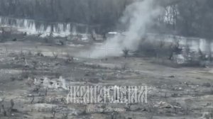Обстрел ВСУ в Крынках