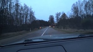 Место гибели Виктора Цоя. Маршрут В. Цоя. Поворот.