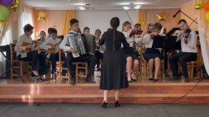 Ансамбль народных инструментов  МБУ ДО "ДШИ " г. Армянск-А . Пьяцолла "Цыганское танго"