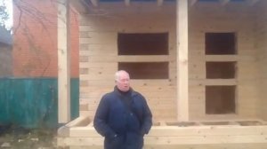 Дачный дом 6х4 из бруса