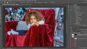 Художественная ретушь детского портрета