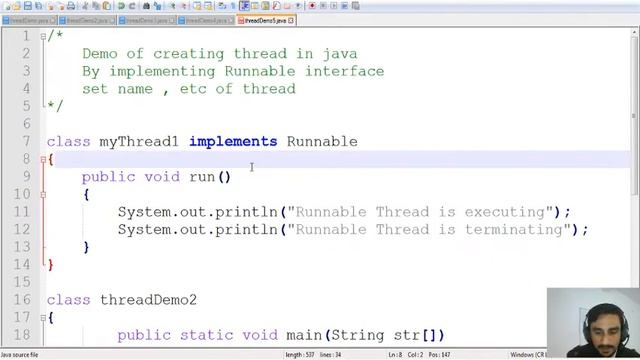 JAVA | PRACTICAL | Thread | Assigning name, priority