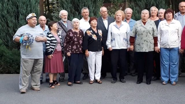 Самодеятельный хор парка Горького "Слобожане,"Руководитель Егоров Егор.Козацьке весілля. смотреть онлайн