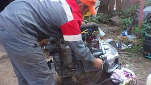 Первый запуск ЗМЗ 402 после капиталки